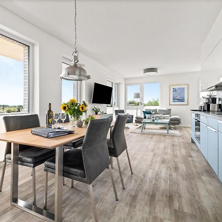 BeachTerraceOne - EG, Meerblick, Terrasse, Kamin, Sauna Olpenitz Exterior foto