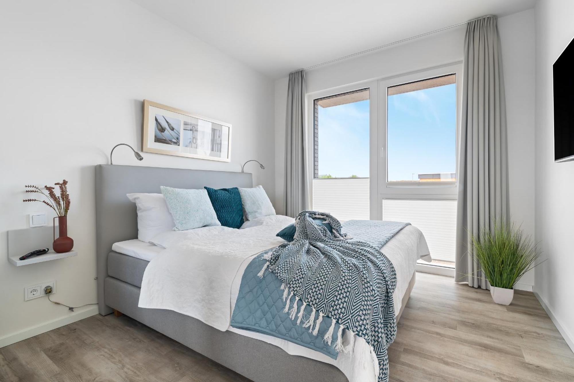 BeachTerraceOne - EG, Meerblick, Terrasse, Kamin, Sauna Olpenitz Exterior foto