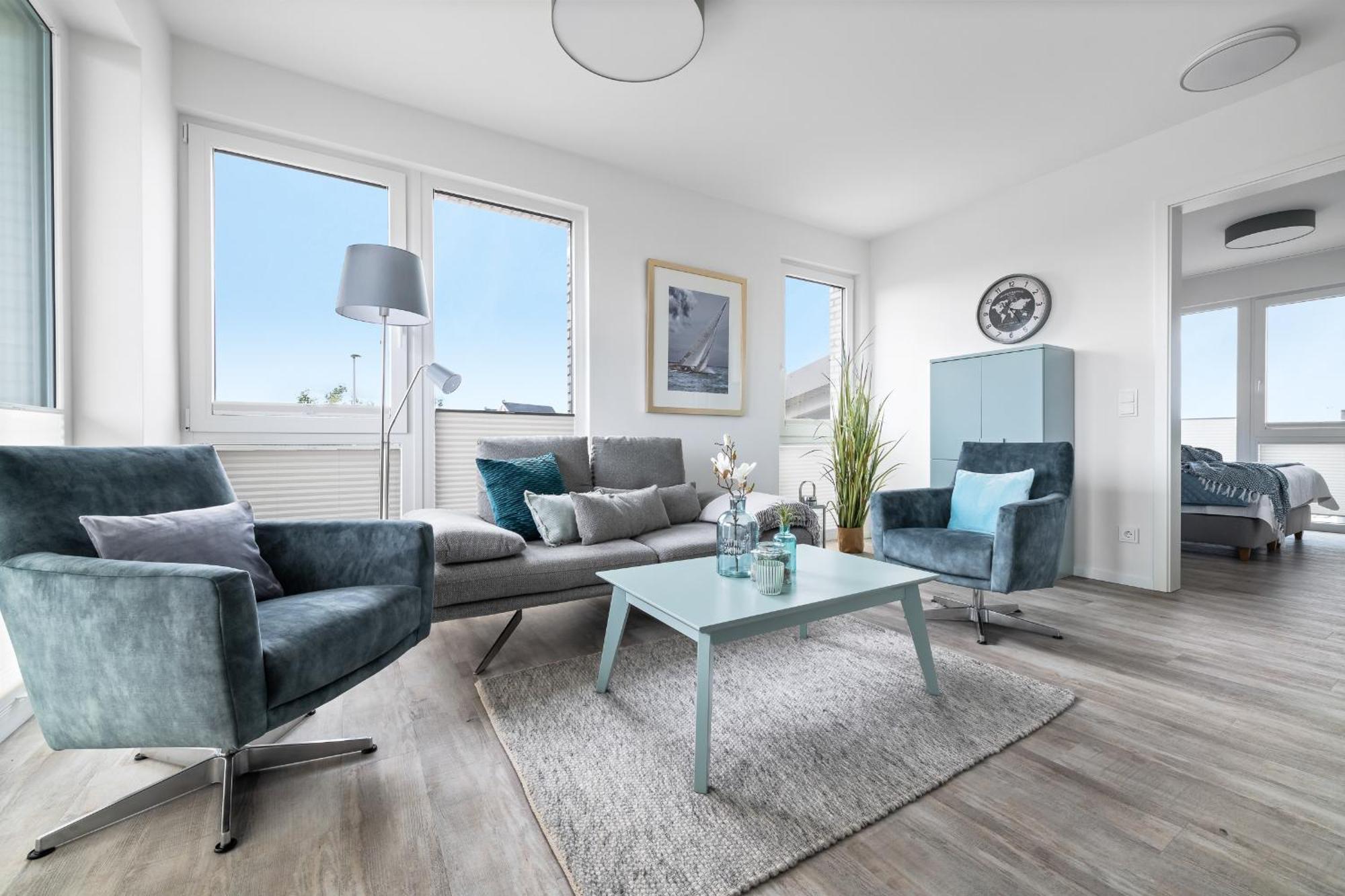 BeachTerraceOne - EG, Meerblick, Terrasse, Kamin, Sauna Olpenitz Exterior foto